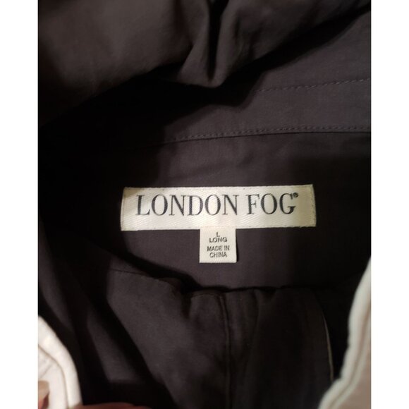 London Fog  Jacket Parka Removable Lining & Hood Men Beige/Brown/red Large - Picture 8 of 15